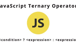 What is Ternary Operator in JS