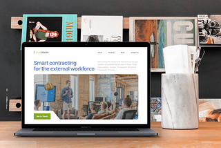 Case Study UI/UX: Redesign website introduction page of the company to be more professional look