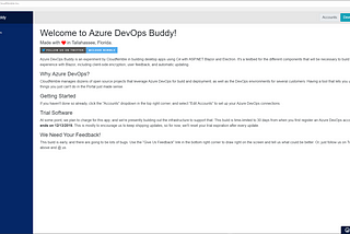 Introducing Azure DevOps Buddy 1.0