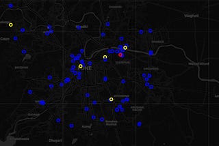 Building a WiFi spots Map of Networks around you with WiGLE and Python