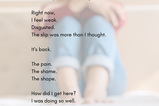 This poem is based on my journey to get sober alone.