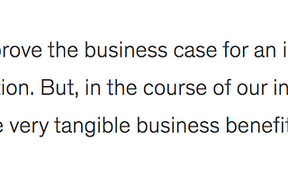 Doing the right thing shouldn’t require a business case