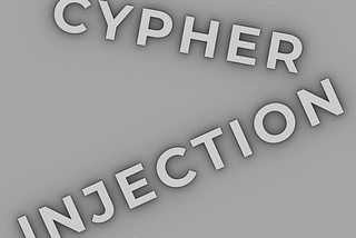 The most underrated injection of all time — CYPHER INJECTION.