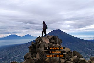 Difficult Journey at Mt.Sindoro