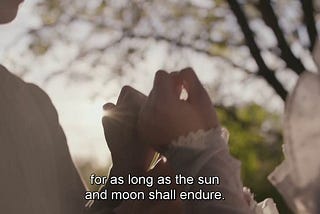 On sunsets we say hi to the moon