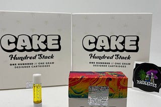 Cake 1g Glass Cartridge (Authentic)