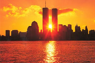 Twin Tower Sunset