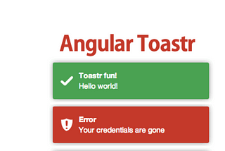 How to Create Toastr in Angular Project