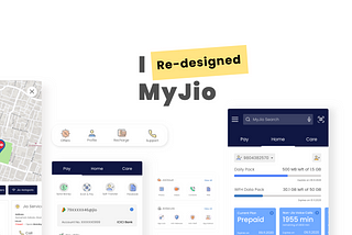 I redesigned MyJio banner