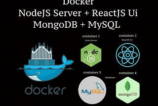 Docker: NodeJS, ReactJS, MongoDB, MySQL