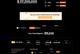 Development Status of Pollo Vaults