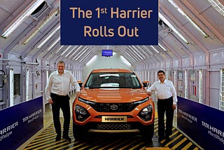 First Tata Harrier rolls out of production line, exterior revealed