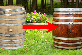 Create a Beautiful Wine Barrel Planter in 1 Day