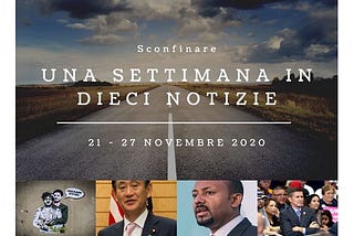 21–27 novembre — Una settimana in dieci notizie