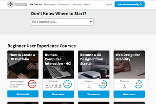 An architect learning UX — a review of the Interaction Design Foundation