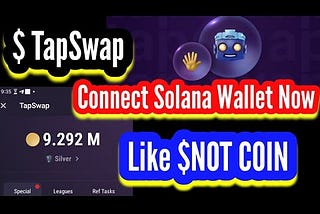 How to connect your Phantom wallet to Tapswap