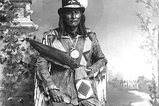 Chief Crowfoot Survived the Epidemic of Smallpox.