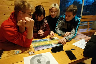 Training soft skills via board games