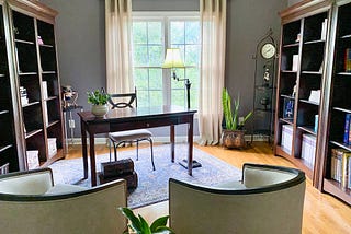 A Home Office Makeover for my Mom & Dad