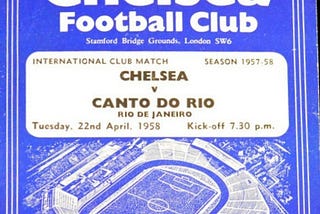 Canto do Rio já encarou o Chelsea em Londres; e deu bastante trabalho