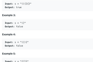 Solving Valid Parentheses