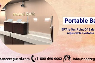 Portable Barrier for Better Control on Covid-19 | ADM Sneezeguards