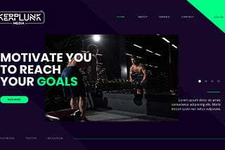 Thumbnail image for GYM website