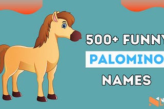 500+ Funny Palomino Horse Names (Unique Ideas)