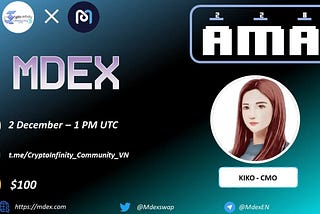 AMA RECAP : Crypto Infinity & MDEX