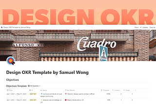 Navigating Design Career with Design OKRs