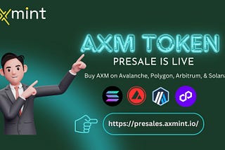 AXM Token Presale Now Live!