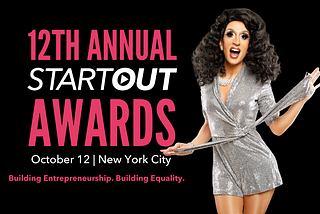 Legendary Drag Queen Jackie Cox to Emcee the 12th Annual StartOut Awards