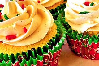 Easy Eggnog Cupcakes — Desserts — Cupcake