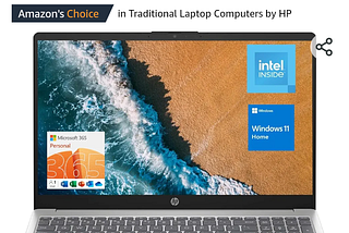 "Unleash Your Coding Genius: The HP 15.6" Portable Laptop – Your Gateway to Programming Paradise!"