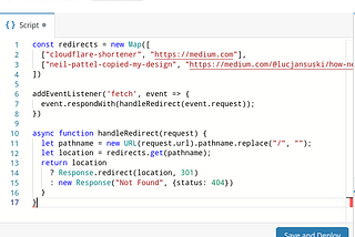 Free URL shortener with Cloudflare Workers