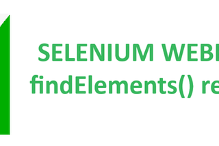 Why does findElements return List instead of Set in Selenium?