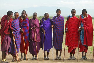Growing up Maasai traditional East Africa