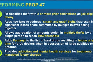 签名修正Prop 47，保护社区安全，让$950以下的盗窃犯也能得到应有惩罚！还没签的小伙伴们快点行动起来！