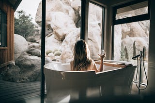 Bathing in Self-Love