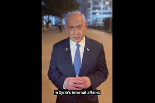 Netanyahu Hilariously Claims Israel Doesn’t Seek To Intervene In Syria’s Affairs