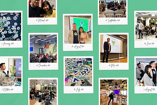 Vue.js Israel community meetups collage