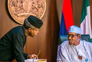 6 reasons why many Nigerians believe there’s rift between Buhari and Osinbajo
