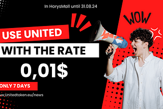 Use Your United Token In HorysMall- UTED = 0.01$