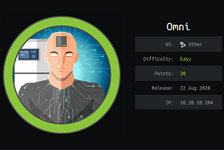 Hackthebox — Omni