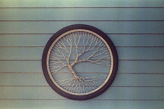 Tap Root Wheel Sculpture
