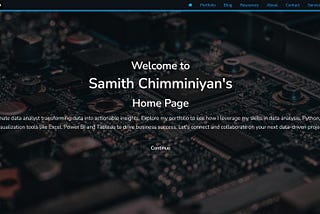 🚀 Announcing My New Data Analyst Portfolio Website! 🚀