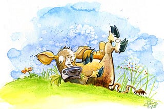 Get the Cowronavirus Out of the Ditch!