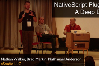 NativeScript Plugins — A Deep Dive Quick Video Reference