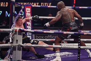 Dillian Whyte Rocks Up