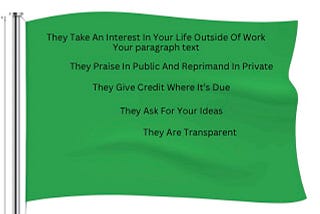 Five Green Flags Of Successful Leaders